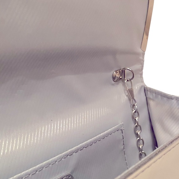 ALDO Silver Clutch with Chain - Picture 4 of 4